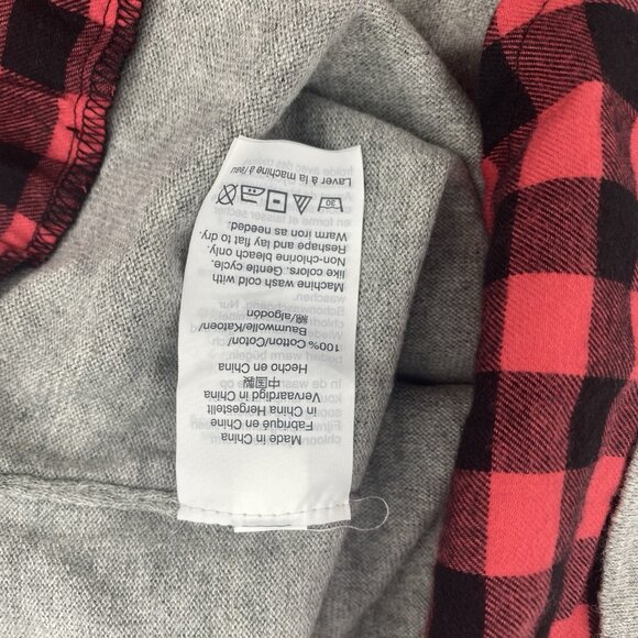 J.Crew Women’s XS Gray Pullover Flannel Plaid Hem Sweater NWT - Picture 9 of 10